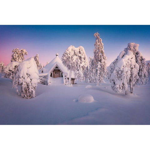 Home Sweet Home White Modern Wood Framed Art Print by Hoffmann, Raymond