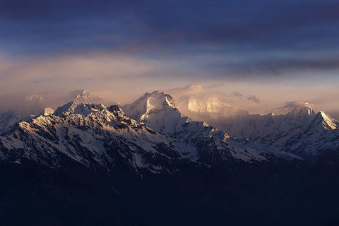 Sunlit White Modern Wood Framed Art Print with Double Matting by Kupratsevich, Dmitry