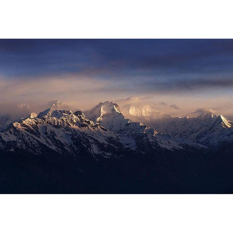 Sunlit Black Modern Wood Framed Art Print by Kupratsevich, Dmitry