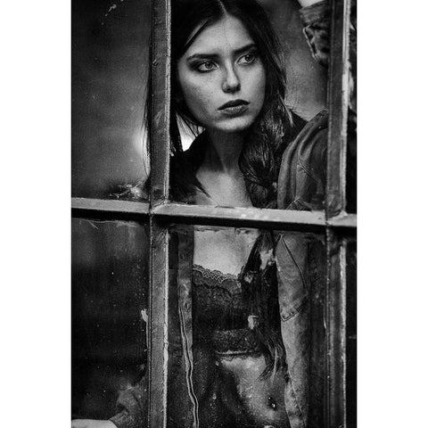 Awaiting.... White Modern Wood Framed Art Print by Peter Muller Photography