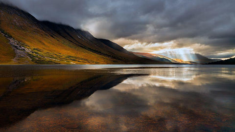 Breakthrough White Modern Wood Framed Art Print with Double Matting by Fan, John