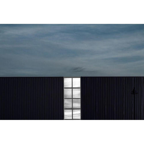 Light Strip Gold Ornate Wood Framed Art Print with Double Matting by Claes, Gilbert