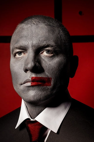 Untitled Black Ornate Wood Framed Art Print with Double Matting by Smirnov, Sergei