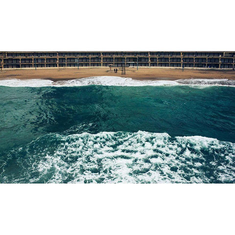 Untitled Gold Ornate Wood Framed Art Print with Double Matting by Fawzy Kutp, Mohamed