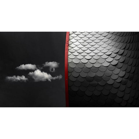 Free Black Modern Wood Framed Art Print with Double Matting by Huybrighs, Marc