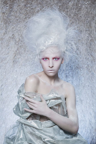 Untitled Black Ornate Wood Framed Art Print with Double Matting by Smirnov, Sergei