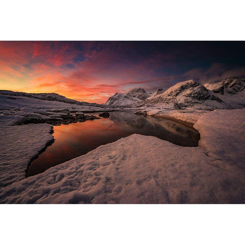 Good Morning Black Modern Wood Framed Art Print with Double Matting by Hoffmann, Raymond