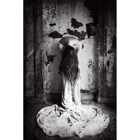 The Origins White Modern Wood Framed Art Print by Bolgov, Ruslan