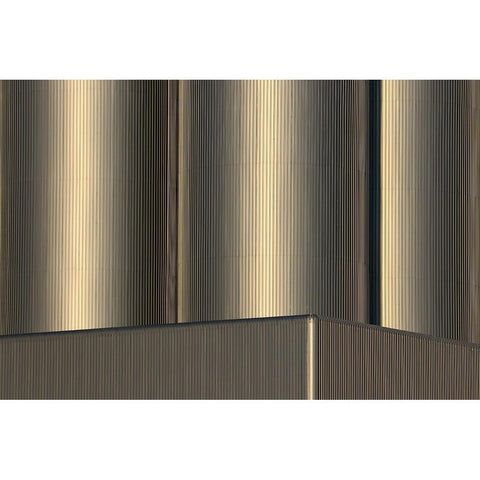 Tanks Black Modern Wood Framed Art Print with Double Matting by Hawerkamp, Hans-Wolfgang