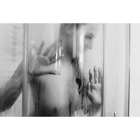 Beyond White Modern Wood Framed Art Print by Goryunov, Georgy