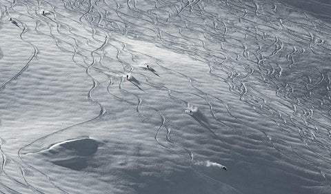 Powland White Modern Wood Framed Art Print with Double Matting by Trevillot, Benjamin