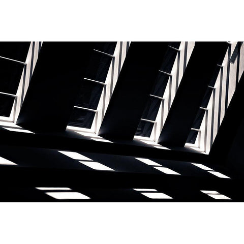 Light Keys White Modern Wood Framed Art Print by Silva, Manuela