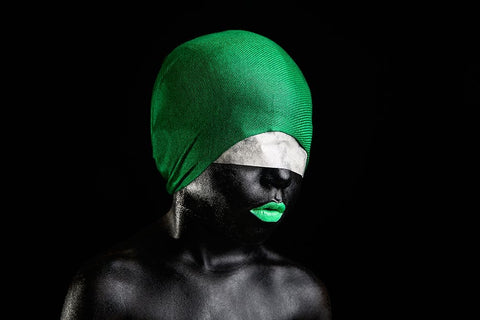 Fear Of The Future Black Ornate Wood Framed Art Print with Double Matting by Aldarwish, Fathi