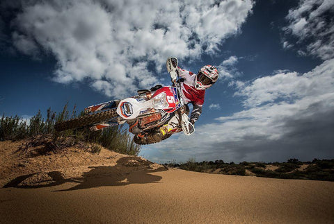 Knocked Up Black Ornate Wood Framed Art Print with Double Matting by Amos, Nir