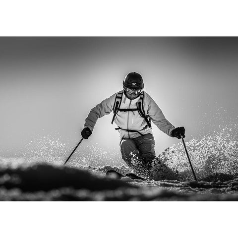 Philip Pirin Black Modern Wood Framed Art Print by Verbiest, Eric