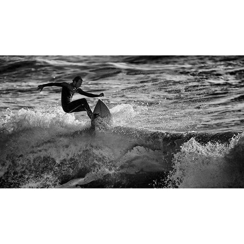 ~~ -/- ~~~~ White Modern Wood Framed Art Print by Bussiba, Eyal