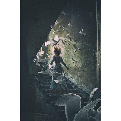 Do Black Modern Wood Framed Art Print by Cwikla, Ewa