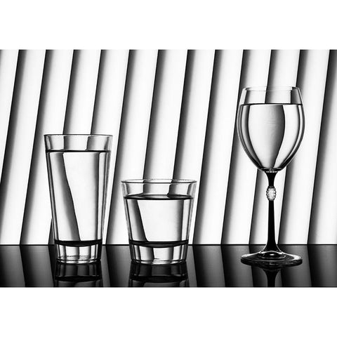 Ordinary And Elegant Black Modern Wood Framed Art Print by Hammer, Jacqueline