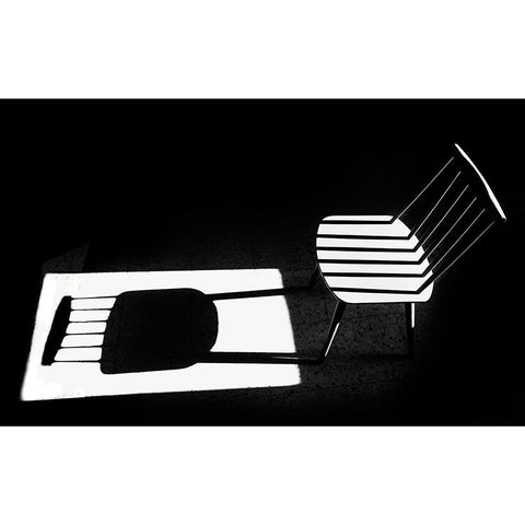 Truth A Fiction Black Modern Wood Framed Art Print with Double Matting by Elbar, Sara-le