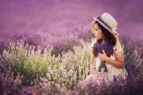 Lili White Modern Wood Framed Art Print with Double Matting by Kvaltinova, Jana