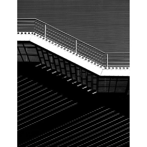 Untitled Black Modern Wood Framed Art Print by Niemiec, Anna