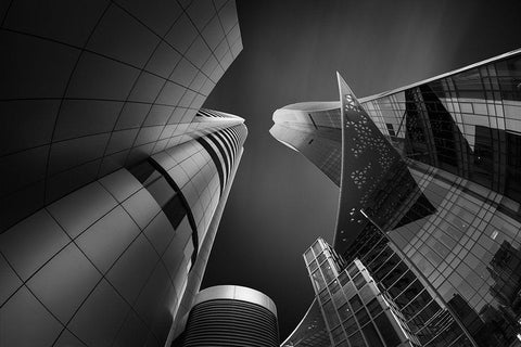 Transformers 3 Black Ornate Wood Framed Art Print with Double Matting by Thabet, Ahmed