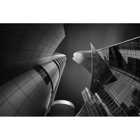 Transformers 3 Black Modern Wood Framed Art Print by Thabet, Ahmed