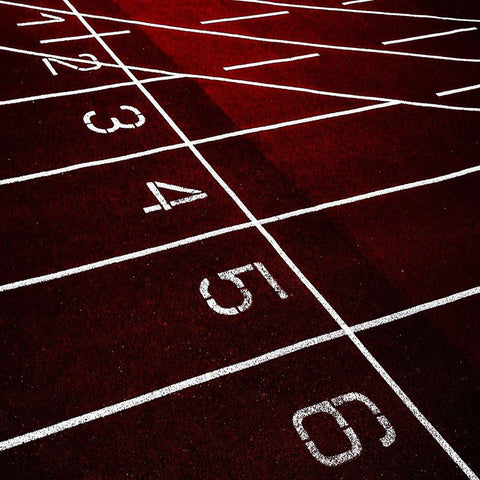 Startgrid Black Modern Wood Framed Art Print with Double Matting by Claes, Gilbert