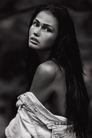 Romi White Modern Wood Framed Art Print with Double Matting by Krystynek MQEP, Martin