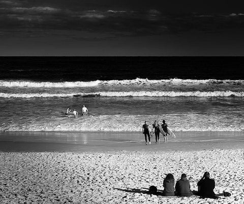 3X3 Black Ornate Wood Framed Art Print with Double Matting by Askovic, Branko