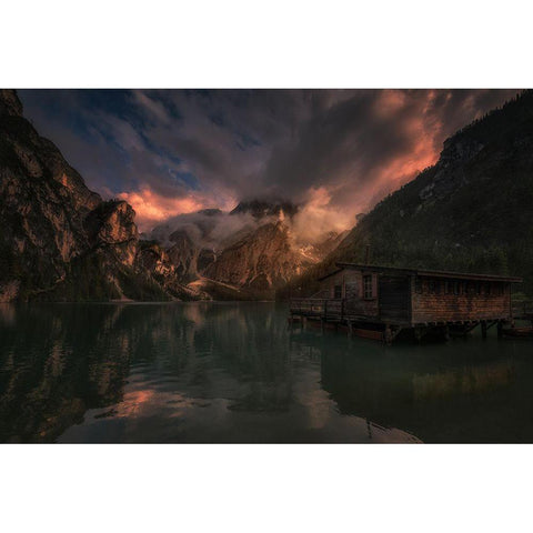 ^ Black Modern Wood Framed Art Print by Martin Castan, David