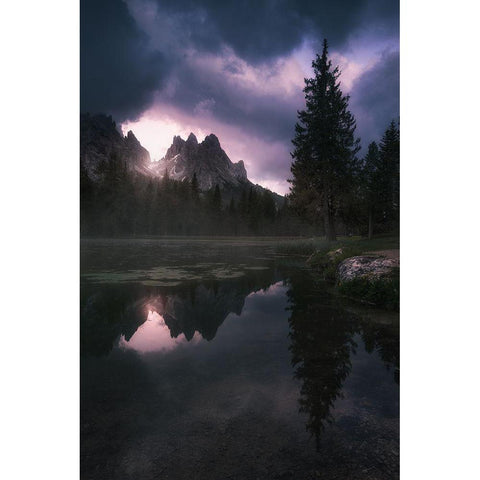 ^^^ Black Modern Wood Framed Art Print with Double Matting by Martin Castan, David