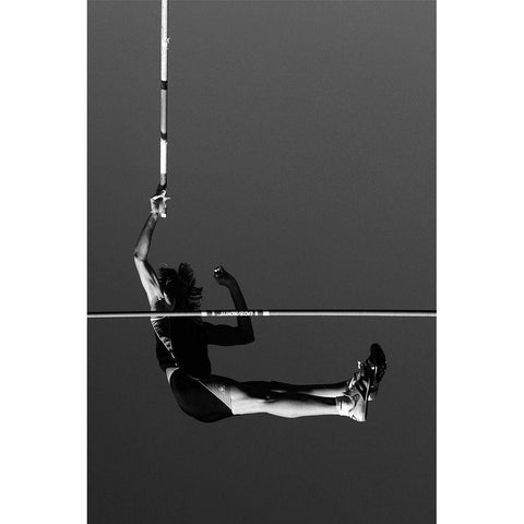 Force Of Desire Iii. Black Modern Wood Framed Art Print by Kravanja, Jure