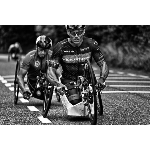 Strong Arms Gold Ornate Wood Framed Art Print with Double Matting by Urlings, Lou