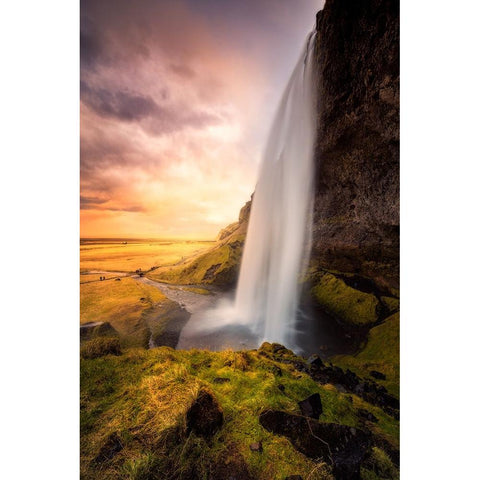 Untitled Gold Ornate Wood Framed Art Print with Double Matting by Martin Castan, David