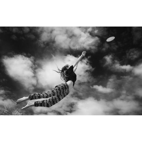 Yes You Can Black Modern Wood Framed Art Print by Salgado Gispert, Gloria