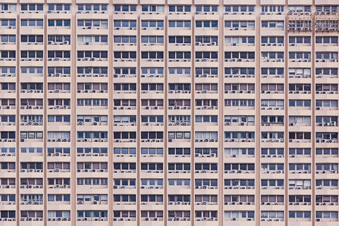 Their Home Black Ornate Wood Framed Art Print with Double Matting by Her, Heung-mu