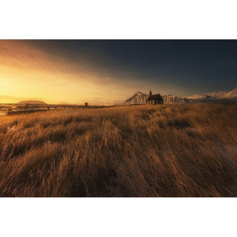 Budir White Modern Wood Framed Art Print by Martin Castan, David