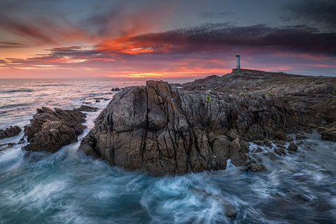 O Roncudo Black Ornate Wood Framed Art Print with Double Matting by Mendoza, Chencho