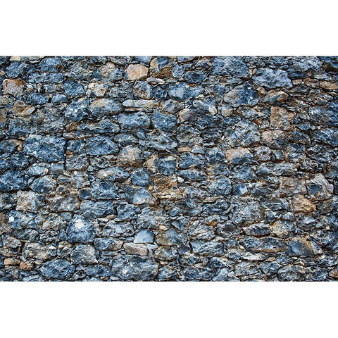 Old Stone Wall 3 Black Modern Wood Framed Art Print by Bsmart