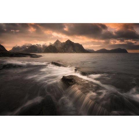 Untitled Black Modern Wood Framed Art Print by Martin Castan, David