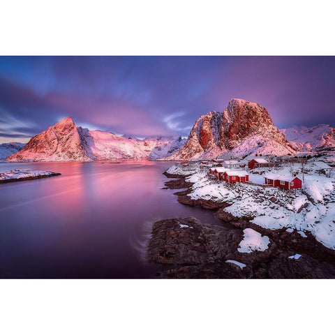 Untitled White Modern Wood Framed Art Print by Martin Castan, David