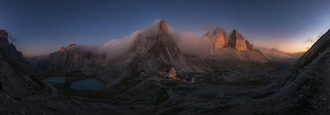 Untitled White Modern Wood Framed Art Print with Double Matting by Martin Castan, David