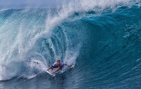 Out Of A Water Tunnel Black Ornate Wood Framed Art Print with Double Matting by Chang, Cheng