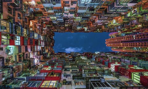 Uplift Black Ornate Wood Framed Art Print with Double Matting by Agazzi, Andreas