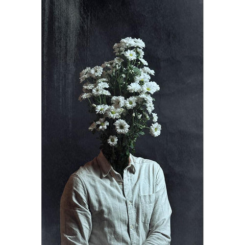 Adam --Affordable-Dream-About-Mankind Black Modern Wood Framed Art Print with Double Matting by Susa, Dan-Stefan