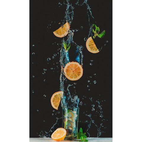 Colors Of Summer Gold Ornate Wood Framed Art Print with Double Matting by Belenko, Dina