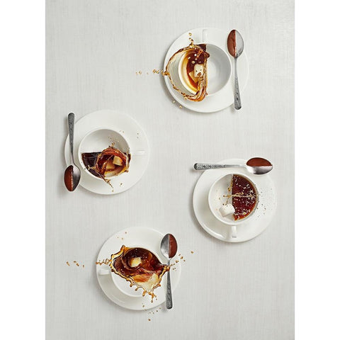 With Sugar No Milk Black Modern Wood Framed Art Print by Belenko, Dina