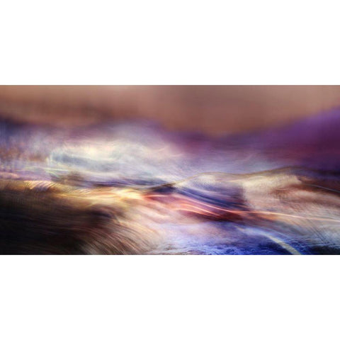 Wild River Black Modern Wood Framed Art Print with Double Matting by Westum, Heidi