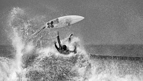 Untitled White Modern Wood Framed Art Print with Double Matting by Bussiba, Eyal